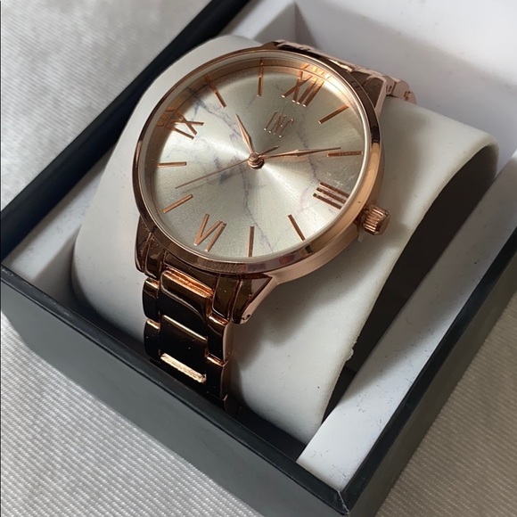 I.N.C. Women's Rose Gold-Tone Bracelet Watch - Picture 4 of 6